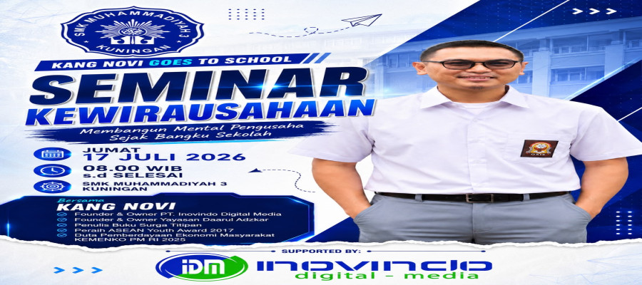 Seminar Kewirausahaan bersama CEO PT Inovindo Digital Media