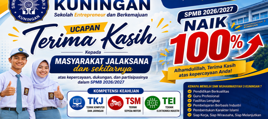 Sukses SPMB 2026/2027 Pendaftar Naik 100 Persen dari tahun sebelumnya