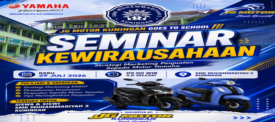 Seminar Kewirausahaan Belajar Marketing bersama JG Yamaha Kuningan