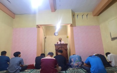 Khutbah Jumat di Mesjid As-Salam SMK Muhammadiyah 3