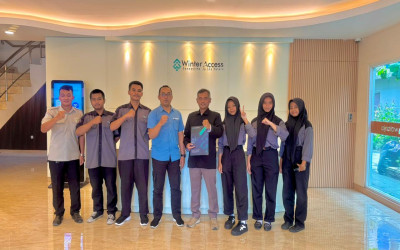 Kunjungan Industri dan MoU dengan PT Winter Acces Bandung